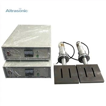 Sistema de soldadura per ultrasons de 15Khz 2600W Sonotrode per a la producció de màscares