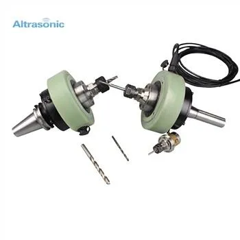 Portaeines assistit per ultrasons fresat de tall pesat en espiral per a materials metàl·lics