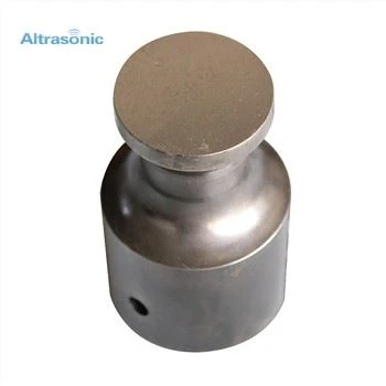 Banya rotativa de titani ultrasònic Banya de soldador ultrasònic de 35 Khz Sistema de soldadura per ultrasons de gran mida amb banya rodona
